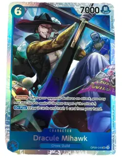 Dracule Mihawk OP09-048 SR Parallel Emperors in the New World One Piece English - Image 2