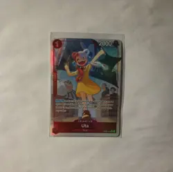 One Piece TCG Uta OP09-002 Rare Parallel Alt Art Emperors in the New World Mint - Image 1