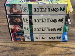 One Piece TCG Lot Of 4 Starter Decks-Yamato/Buggy/Bonney/Teach - Image 1