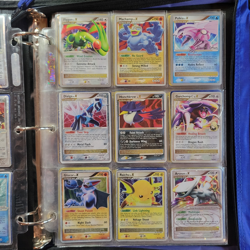 Vintage Pokemon Binder - 90 Cards w/ EX, LV.X, Holo, Reverse Holo - Mixed Cond. - Image 3