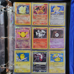Vintage Pokemon Binder - 90 Cards w/ EX, LV.X, Holo, Reverse Holo - Mixed Cond. - Image 5