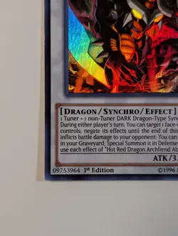 Yugioh TCG -1x Hot Red Dragon Archfiend Abyss - HSRD-EN041 - 1st - NM/LP - 2015 - Image 5