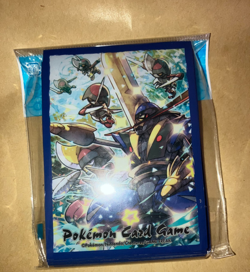 Pokemon Sleeves Shiny Kingambit Card Sleeves 64 Pokemon Center - Image 1