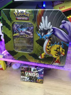 Pokemon Trading Card Games Paradox Destinies Raging Bolt ex Tin New Sealed - Image 1