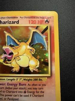 Pokemon TCG Vintage Charizard Holo Card 1999 Base Set 4/102, Vintage NM/LP - Image 4