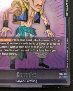 Gotenks FB04-032 Foil Rare Ultra Limit Dragon Ball Super Card Game - Image 5