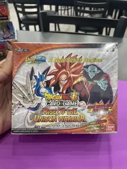 Dragon Ball Super Card Game - Rise of the Unison Warrior Booster Box 1st Edition 811039033415 - Image 1