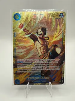 One Piece Card Game Portgas D Ace SEC Carrying on His Will OP13 119 English - Image 1