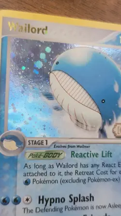 Pokemon Card - Wailord Legend Maker 14/92 Reverse Holo Stamped - Image 4