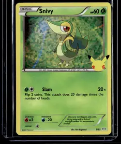 Snivy 001/012 McDonald's Promos 2011 English Pokemon Card - Image 1