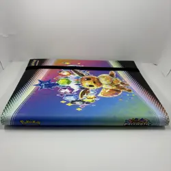 Pokemon Scarlet And Violet Prismatic Evolutions Trading Card Binder Evee - Image 3