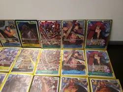 Mixed Lot Of 34 One Piece Cards Read Description Fully - Image 4