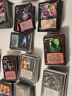 Jyhad / Vampire: The Eternal Struggle Cards CCG/TCG Cardlot Of 1550 Cards - Image 2