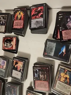 Jyhad / Vampire: The Eternal Struggle Cards CCG/TCG Cardlot Of 1550 Cards - Image 3