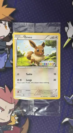Pokemon Card Eevee Build a Bear Workshop Promo Ancient Origins 63/98 SEALED - Image 1