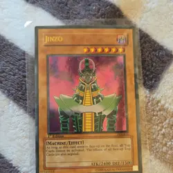 Yu-Gi-Oh! Jinzo PSV-000 1st Edition Pharaoh's Servant TCG Effect Card - Image 1