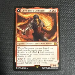 Clive, Ifrit's Dominant M 133 Foil FINAL FANTASY MTG Card NM - Image 1