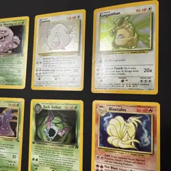 Pokemon Bulk Wotc 9 Card Vintage Lot HOLO Unlimited LP-MP - Image 4
