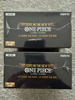 2 x One Piece Card Game OP-09 Emperors in the New World Booster Box | ENGLISH - Image 3