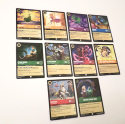 Disney Lorcana Theme Lot - Tangled Theme Lot of 10 Cards - Image 2