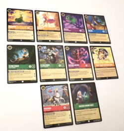 Disney Lorcana Theme Lot - Tangled Theme Lot of 10 Cards - Image 3