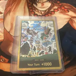 OP14 Gold DON!! Card Egghead Crisis The Azure Seas Seven One Piece CCG ENGLISH - Image 1