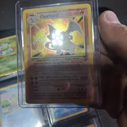 Pokemon Card Charizard Base Set 2 Holo - MP CGC 8 Mew promo - Image 4