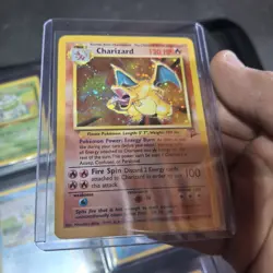 Pokemon Card Charizard Base Set 2 Holo - MP CGC 8 Mew promo - Image 5