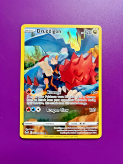 2 Trainer Gallery cards from Silver Tempest - Braixen TG01 & Druddigon TG09 - Image 3