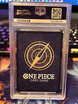 PSA10 GEM MINT ONE PIECE Luffy Trading Card Game Jump Promo P-043 Japanese Rare - Image 2