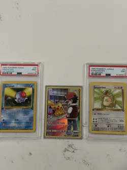 Pokemon TCG Vintage Lot 14 Cards 1st Edition PSA 9 Cards and GX Holo TAG TEAM - Image 1