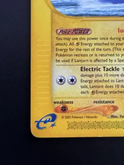 Lanturn 21/147 Aquapolis Regular Rare LP-NM Condition Pokemon Card - Image 2