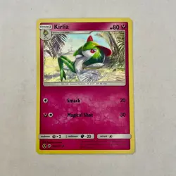 Kirlia 92a/147 Burning Shadows Cosmos Holo Rare Card Pokemon TCG - LP - Image 1