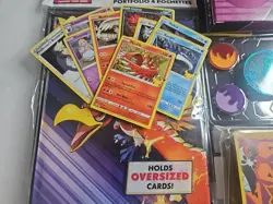 Pokemon TCG Lot - Cards Stickers Sleeves Binder Displays Notebooks Tin... - Image 3