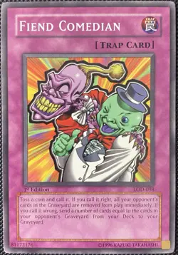 Fiend Comedian LOD-098 Legacy of Darkness 1st Edition - Yugioh Card - Image 1