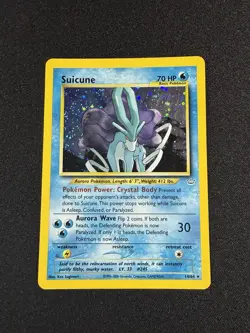 Pokemon TCG Suicune Holo Rare Card 14/64 Neo Revelation - Image 1