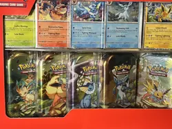 Pokemon TCG Prismatic Evolutions Costco 8 Mini-Tin Bundle w/ Promo Cards SEALED - Image 2