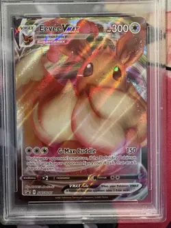 PSA 9 Eevee VMAX SWSH087 Sword & Shield Promo Cards Black Star Promo - Image 2