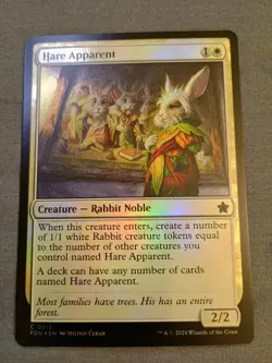 Hare Apparent Foundations Foil NM U 0015 Free Shipping - Image 1