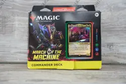MTG: March of the Machine - Commander Deck Tinker Time DAMAGE BOX - Image 1