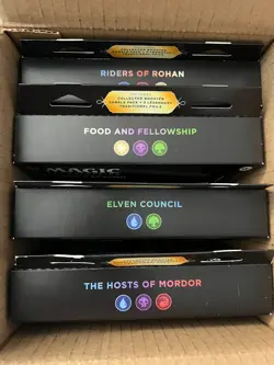 MTG The Lord of the Rings Tales of Middle-Earth Commander Decks - 4-Deck Set - N 195166205052 - Image 4