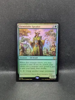 Formidable Speaker - 176 - R - Magic the Gathering: Lorwyn Eclipsed - Foil - Image 1