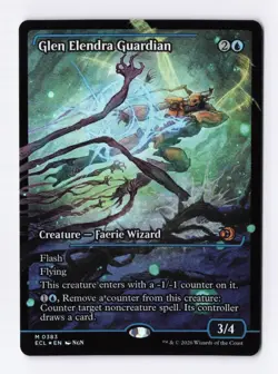 Glen Elendra Guardian (Showcase Foil) 0383 (M) MTG Lorwyn Eclipsed (ECL) - Image 1