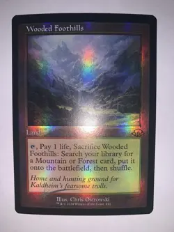 Wooded Foothills (Retro Frame) Modern Horizons 3 Foil - Image 3