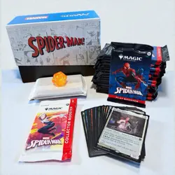 Magic: The Gathering Spider-Man Gift Bundle - Open Box Complete + Extras - Image 1