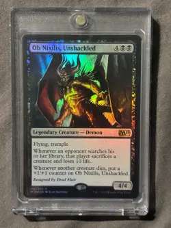 Ob Nixilis, Unshackled Magic 2015 (M15) Foil Rare Magic the Gathering - Image 3