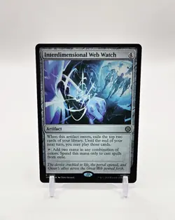 Interdimensional Web Watch Rare Magic The Gathering TCG Marvel's Spider-Man 165 - Image 1