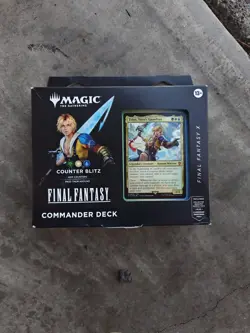MTG: Counter Blitz Final Fantasy Commander Deck, Sealed Box is Worn - Image 1
