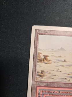 1x Badlands MTG **MP (Revised, English) Dual Land - Image 5