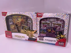 Pokemon TCG - 151 Costco 2 Box Bundle - Zapdos ex and Alakazam ex - Image 1
